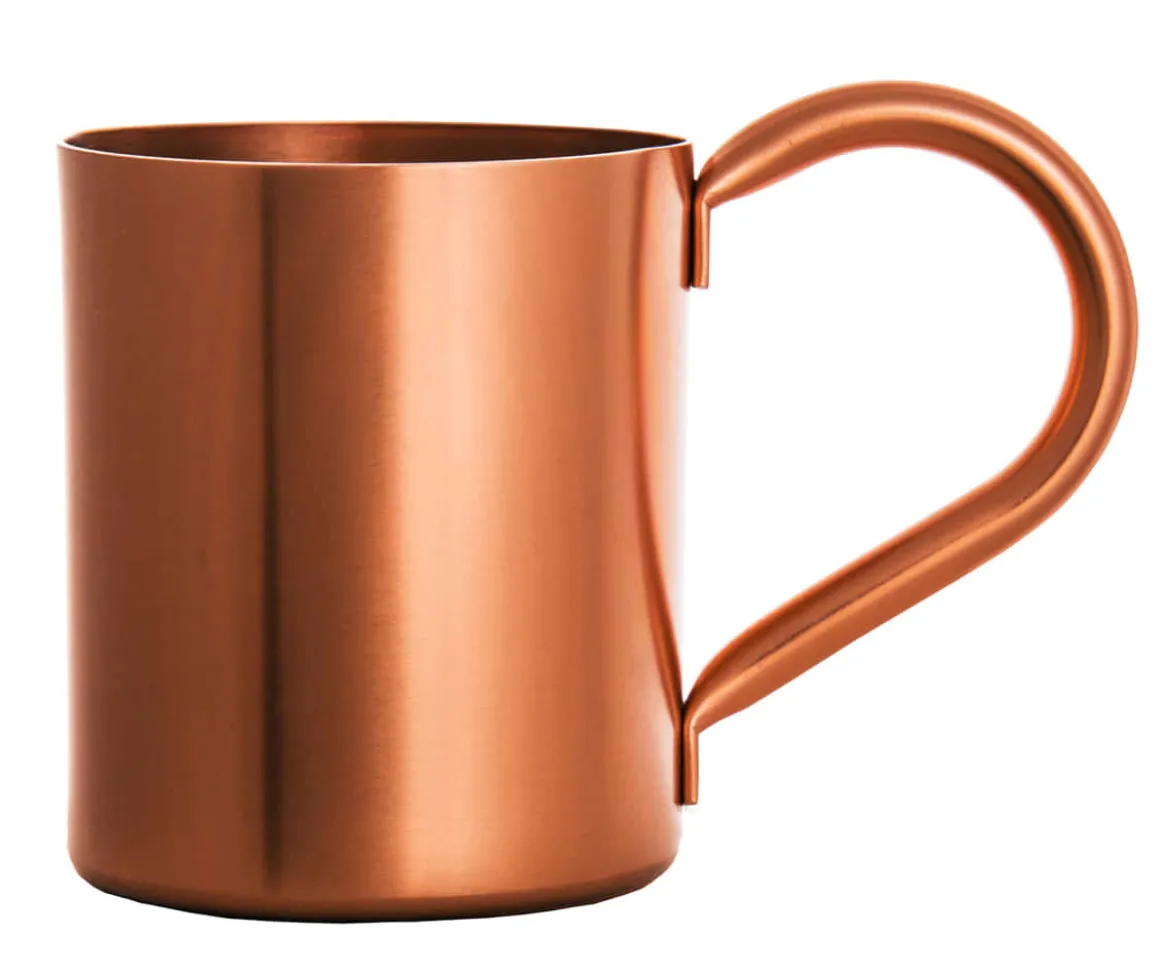 Aluminiumbecher kupferfarben | 500 ml