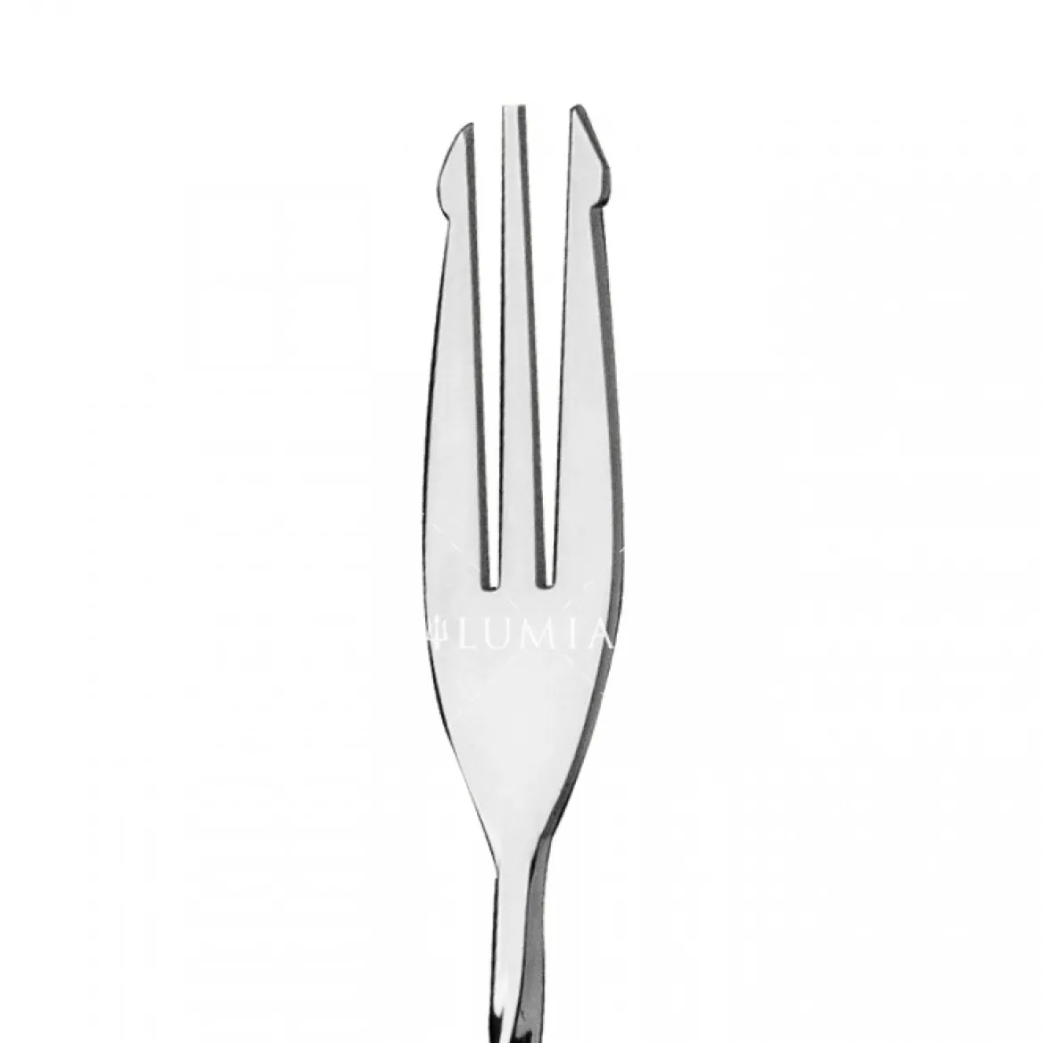 Barlöffel Dreizack | 40 cm - Silber