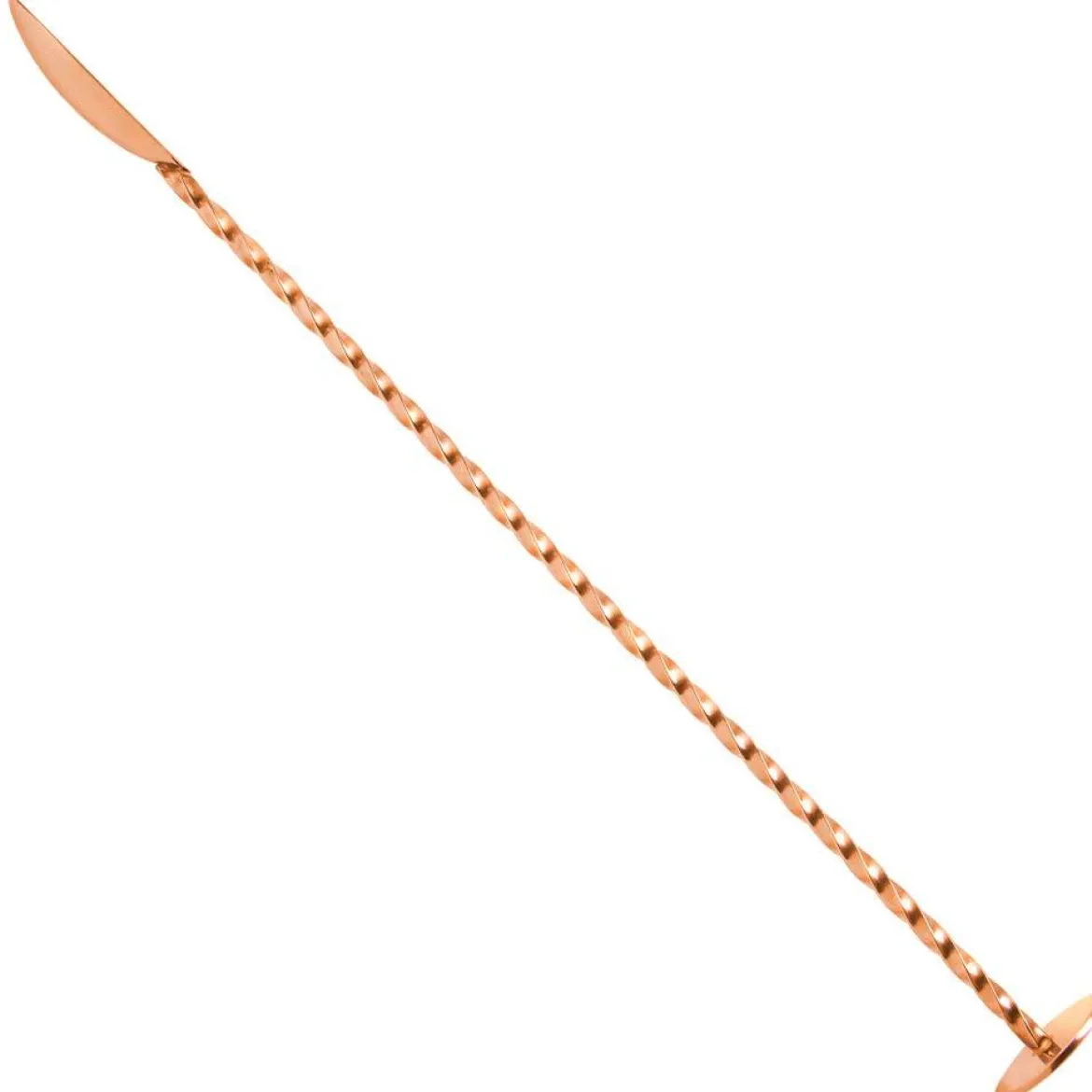 Barlöffel - flaches Ende | 27 cm - Kupfer
