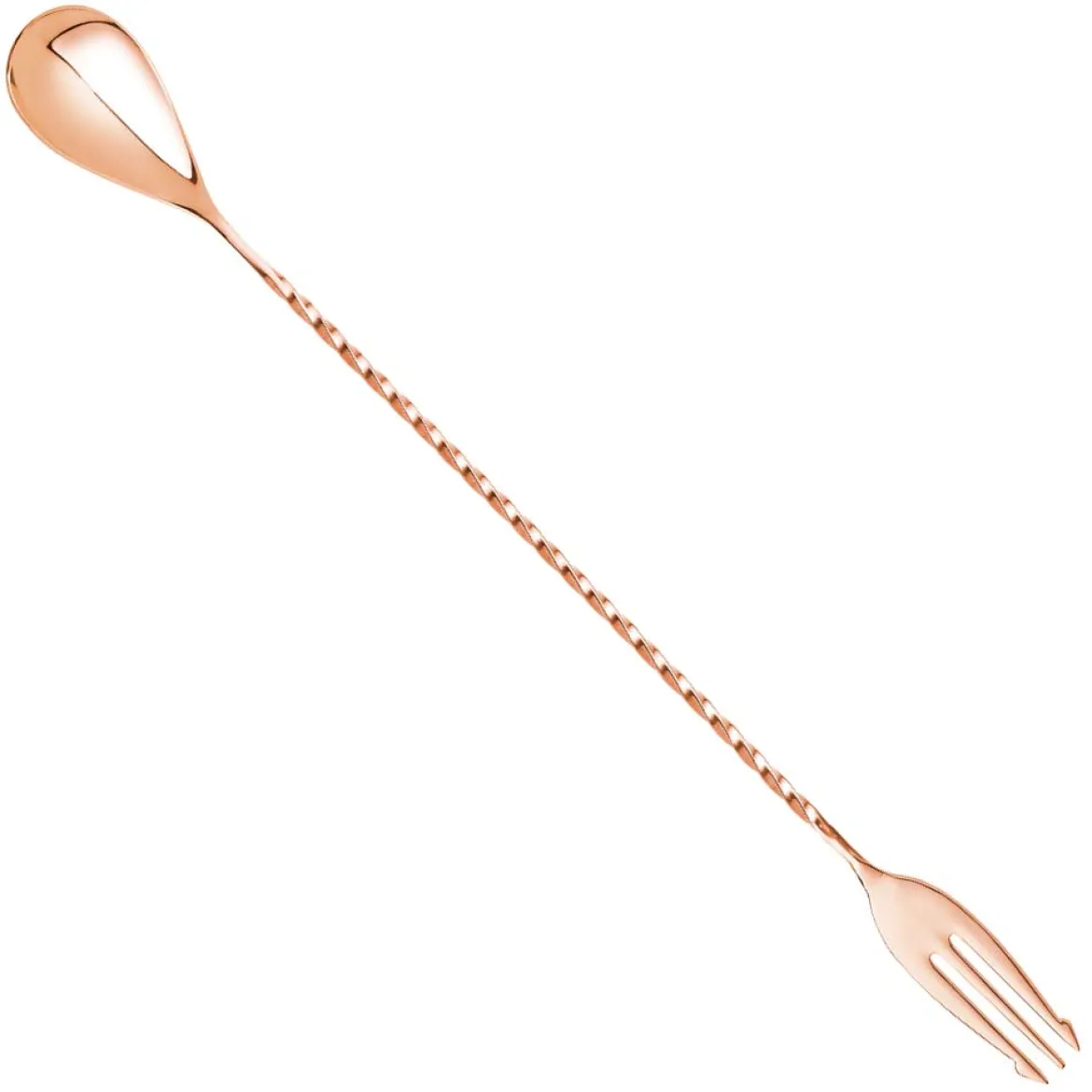 Barlöffel Trident | 30 cm - Kupfer