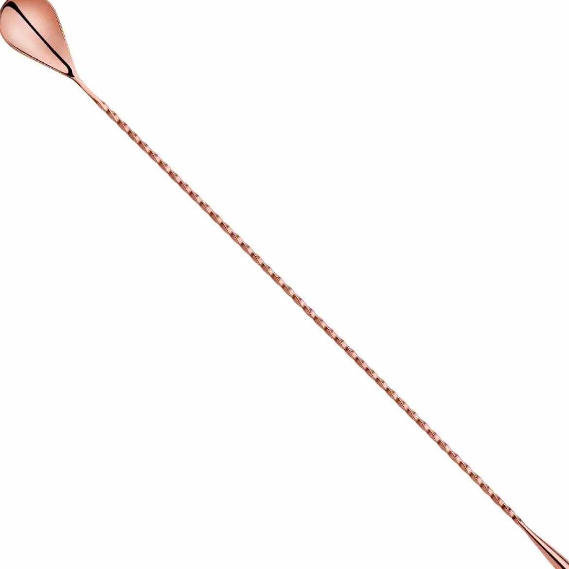 Barlöffel Tropfenform | 40 cm - Kupfer