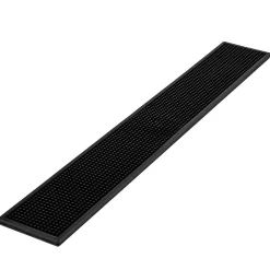 Barmatte Gummi stabil | Schwarz - 70x10 cm