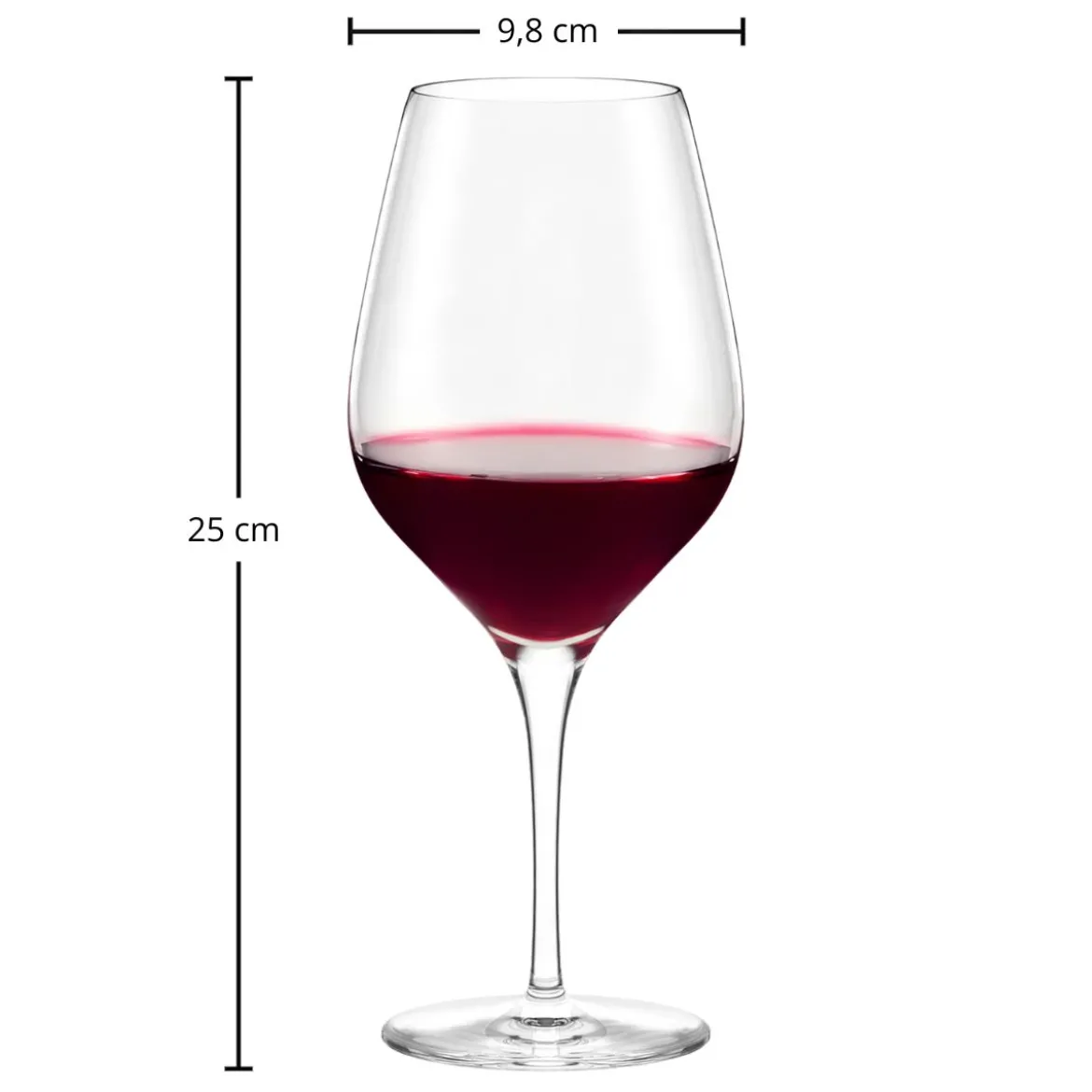 Bordeauxglas | Exquisit Royal - Stölzle Lausitz | 645 ml (6 Stk)