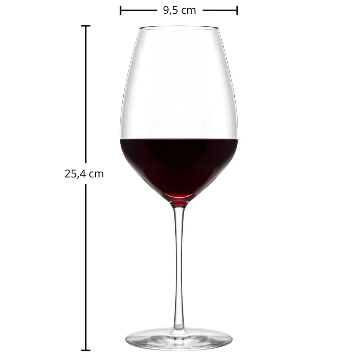 Bordeauxglas | Fino - Stölzle Lausitz | 655 ml (6 Stk)