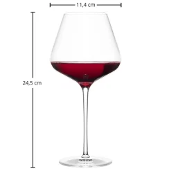Burgunderglas | Q1 - Stölzle Lausitz | 650 ml (6 Stk)