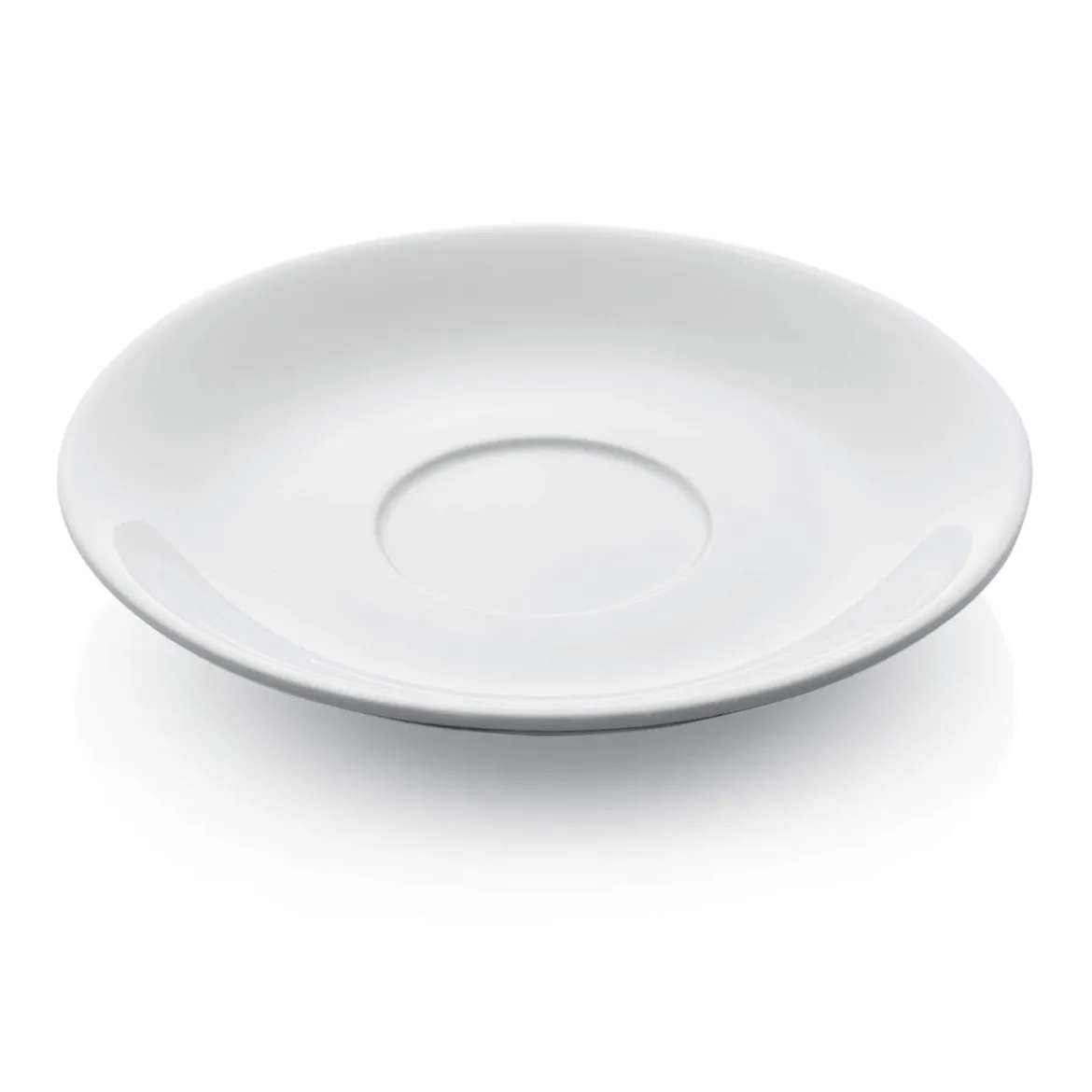 Caffé Latte Untertasse - Italia White | Weiß - Ø 17 cm (6 Stk)