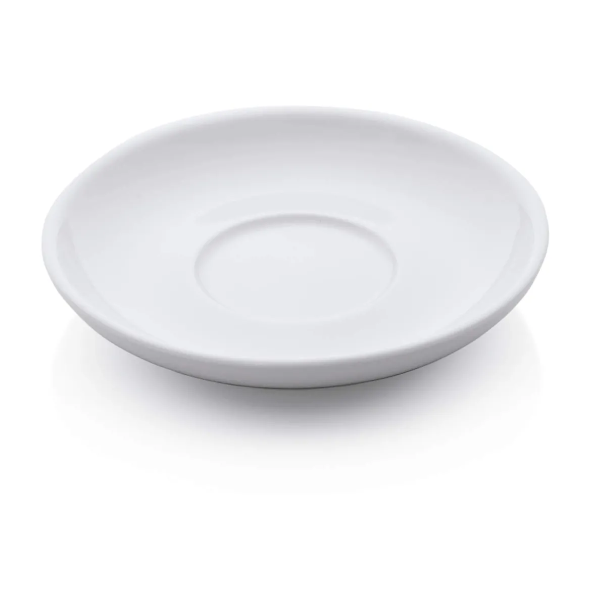 Cappuccino Untertasse - Italia White | Weiß - Ø 15,5 cm (6 Stk)