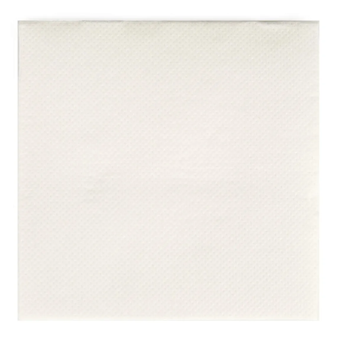 Cocktail-Serviette 20x20 cm | Weiß – ¼ Falz – 2-lagig (125 Stk)