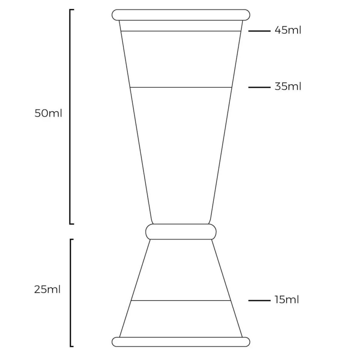 Cocktailset 5-teilig - Geschenkbox | Silber