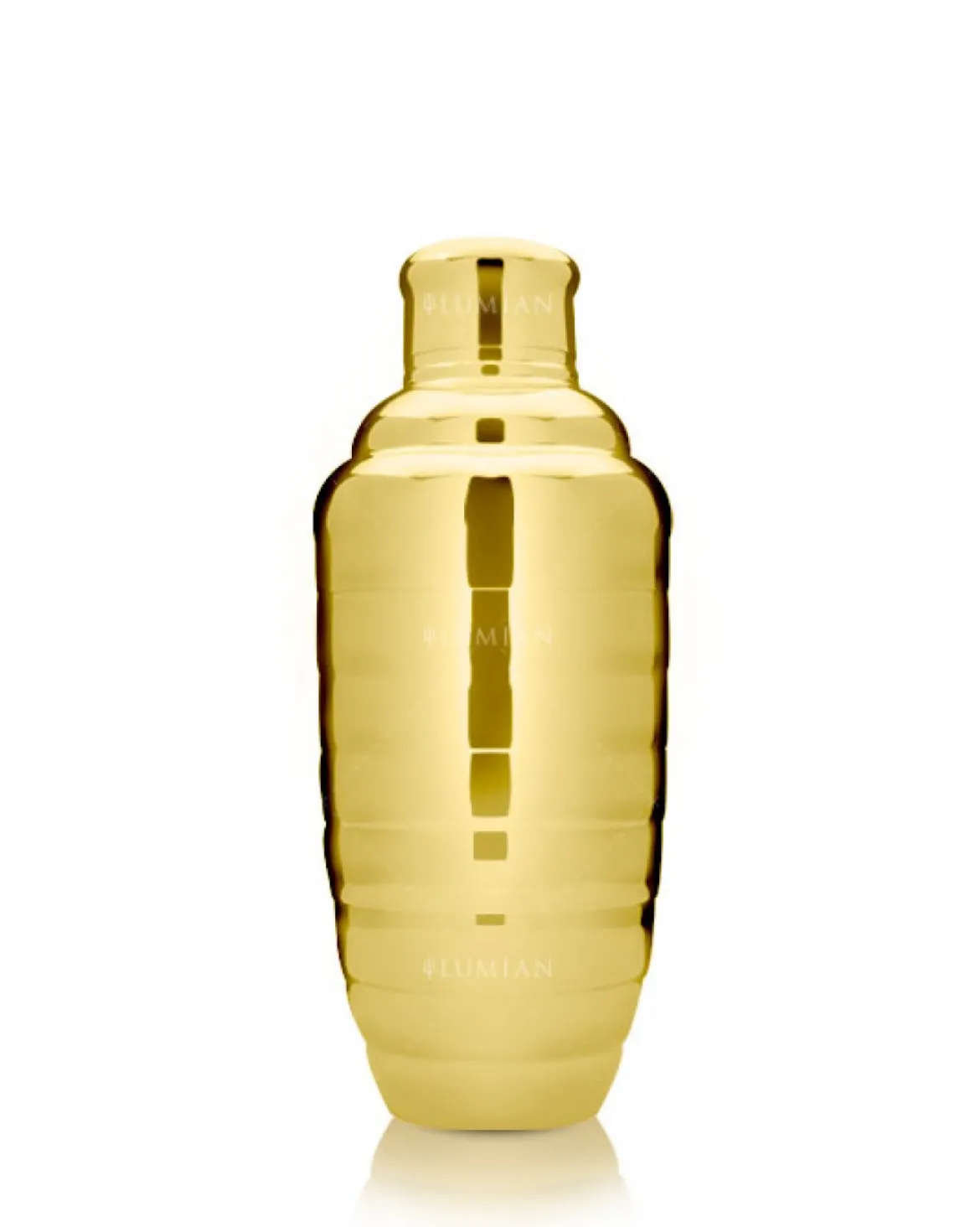 Cocktailshaker Bomber | dreiteilig - 500 ml - Gold