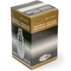 Cocktailshaker Yukiwa AG klein | dreiteilig - 360 ml - Silber