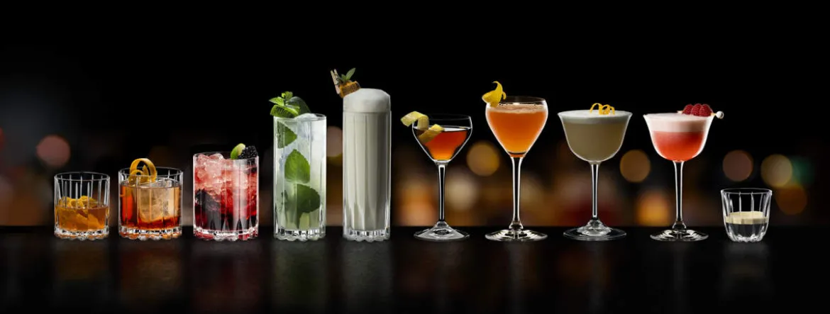 Double Rocks Glas | Drink Specific Glasware - Riedel Bar | 370 ml (2 Stk)
