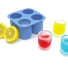 Eiswürfelform Shotglas rund | 4 Stück