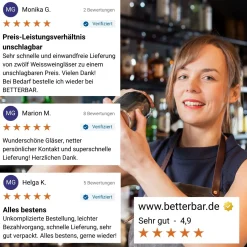 French Cocktailshaker Zeus | 900 ml - Kupfer