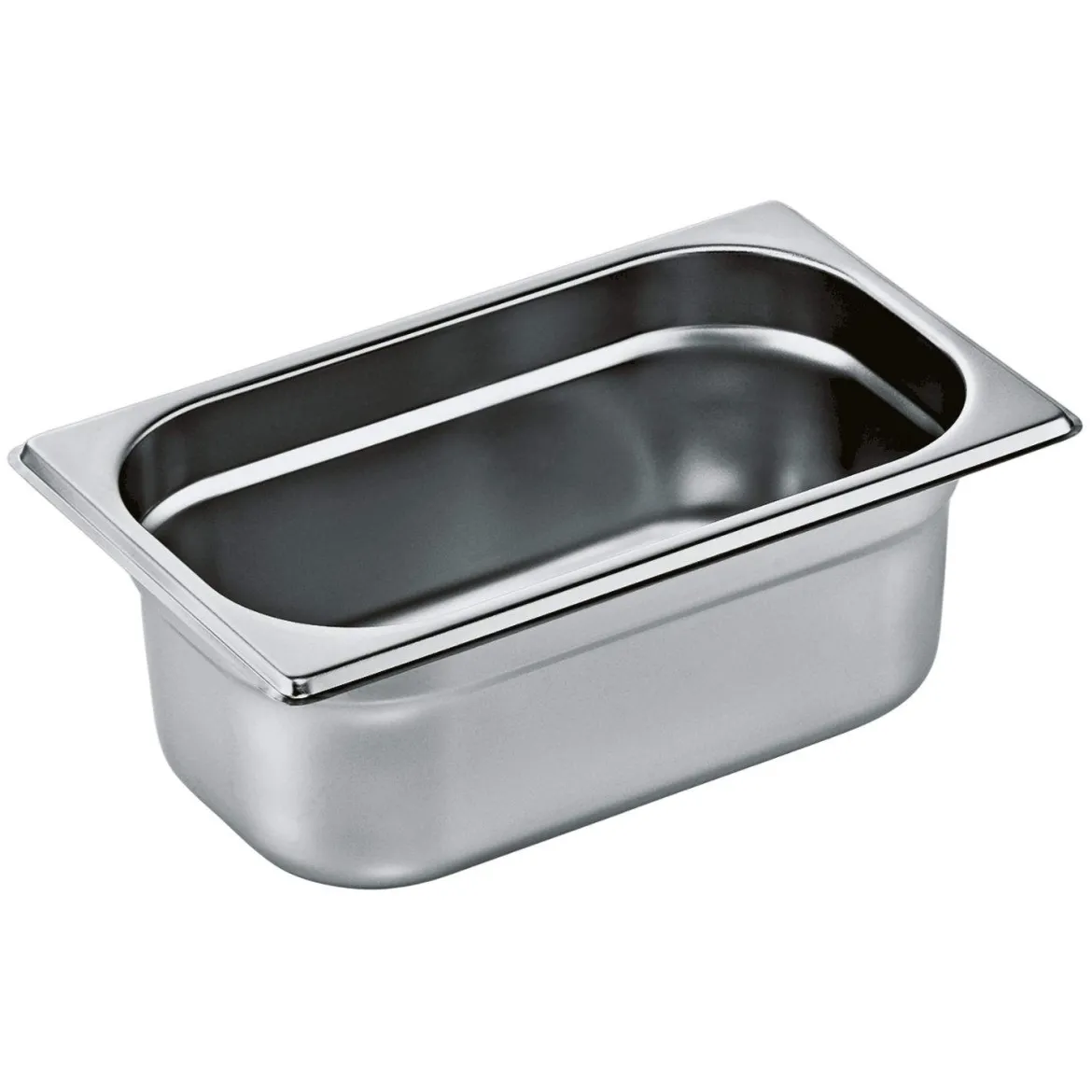 GN 1/4 Behälter - Edelstahl - GN Essentials | 10 cm
