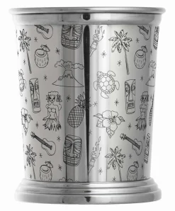 Julep Becher Tiki | Verziert - 400 ml