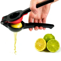 Limetten- und Zitronenpresse - Black Edition | Aluminium