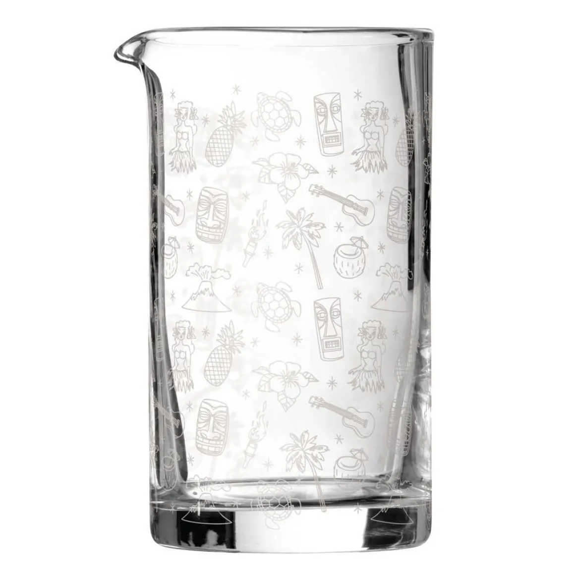 Rührglas Tiki | Verziert - 700 ml