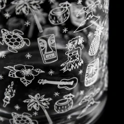 Rührglas Tiki | Verziert - 700 ml