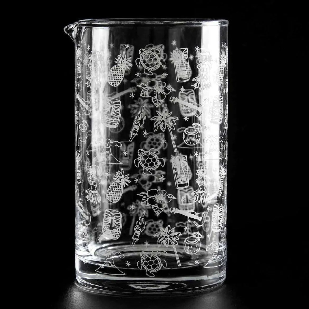 Rührglas Tiki | Verziert - 700 ml