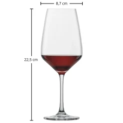 Rotweinglas | Taste - Schott Zwiesel | 0,2l Eiche - 500 ml (6 Stk)