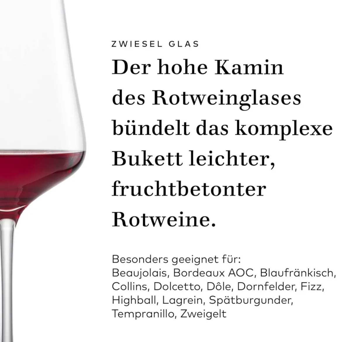 Rotweinweinglas "Beaujolais" | Fine - Schott Zwiesel | 490 ml (6 Stk)