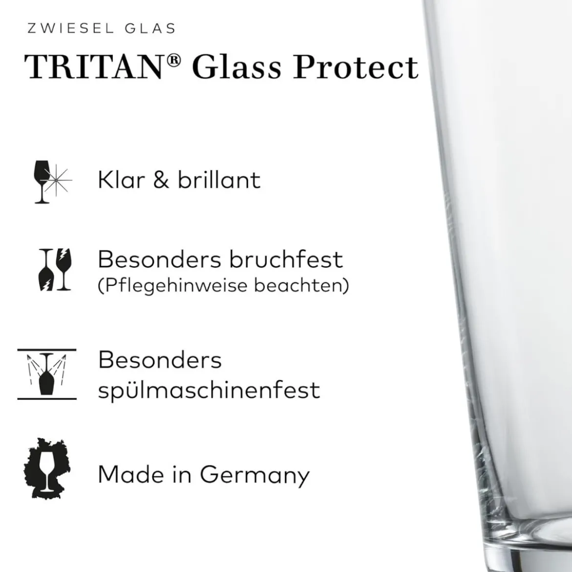 Wassergläser | Sonido - Schott Zwiesel | Rauchblau - 550 ml (6 Stk)