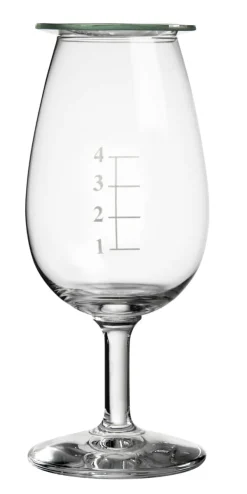 Whisky Glas - Distillery Taster | mit Messlinien - 140 ml